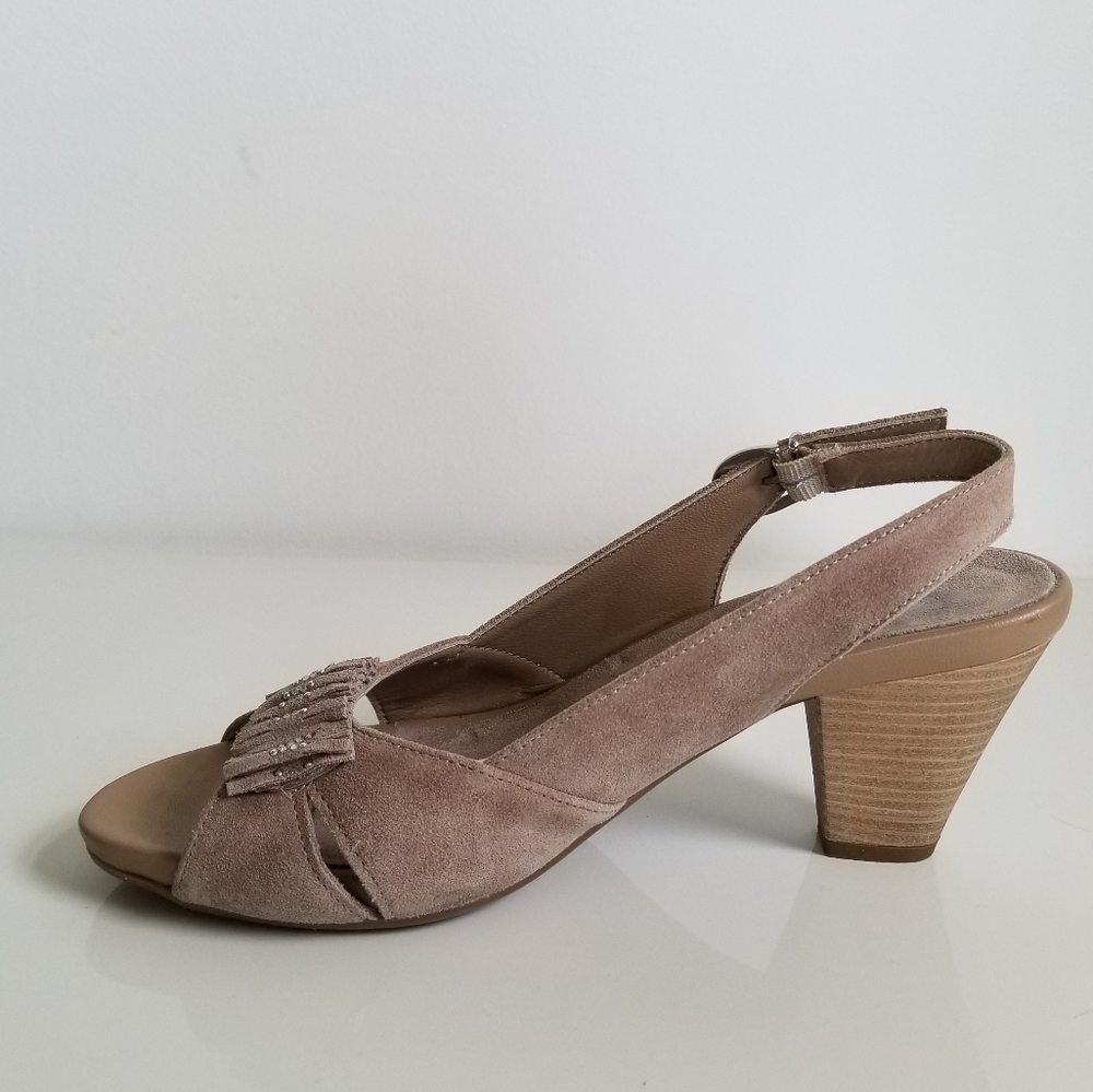 IGI & CO Beige Suede Sandals, Italy - Picture 12 of 12